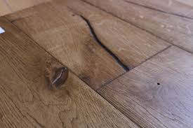 Engineered Wood Does Not Lack Character We Installed This In A Customers Coastal Property On Lu Engineered Wood Floors Rustic Flooring Engineered Oak Flooring