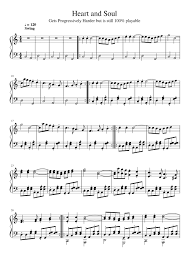 Check spelling or type a new query. Heart And Soul Gets Progressively Harder But Is Still 100 Playable Sheet Music For Piano Solo Musescore Com