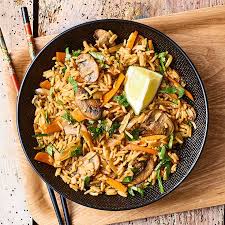 Wok De Riz Legumes Aux Saveurs Asiatiques Illico Fresco Recettes Wok Recettes De Cuisine Et Cuisine Au Wok
