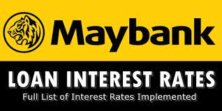 Take the current cpf ordinary account interest rate, and add 0.1% to it. Maybank Loan Interest Rates List Of Interest Rates Under Loans