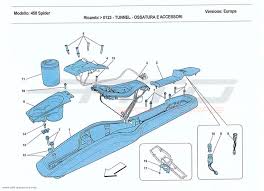 The car is a heavily revised ferrari 348 with notable exterior and performance changes. Ferrari 458 Spider Tunnel Substructure And Accessories Parts At Atd Sportscars Atd Sportscars