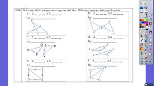 Congruence and special segments enduring understanding (big idea): Colony High School Geometry Chapter 4