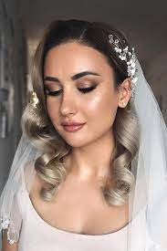 42 Different Wedding Hairstyles With Veil Short Hair Bride Wedding Hairstyles With Veil Veil Hairstyles