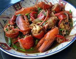 Spicy Lobster In Garlic Ginger And Black Bean Sauce Lobster Recipes Black Bean Sauce Ginger Recipes