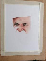 The finished portrait of Jess This was a memorial piece for a friend, and I  was honoured to be able to capture a memory to last a lifetime.