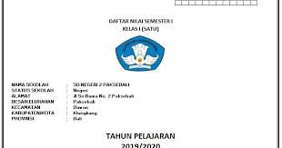 We did not find results for: Format Daftar Nilai Kurikulum 2013 Sd Semester 1 Revisi Lima Klik