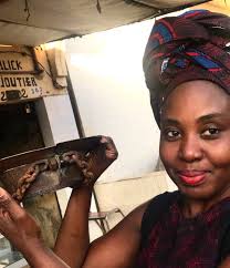 Collar'. Iron. Created in collaboration with Rama Diaw. 'Rama and I spent  quite some time debating if we wanted a literal reference to the bondage of  enslavement. When we came across this