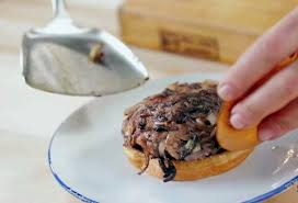 This homemade oklahoma onion smashburger recipe tastes great and can be cooked on any bbq. Andrew Zimmern Cooks Griddled Onion Burgers Andrew Zimmern