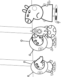 46 printable coloring pages of space. Peppa Pig And Aliens Picture Topcoloringpages Net