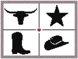 Try a free pattern to see how it works. Texas Treasures Cross Stitch Pattern