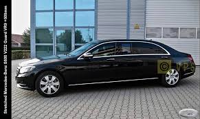 Mercedes Benz S600 W222 Stretch Pullman Guard Limousine Limousine Mercedes Benz Maybach Merc Benz