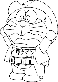 Dibujo Doraemon Para Colorear