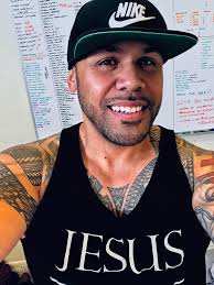 This is a tattoo showing Jesus with sheep drawn by a man known as "naked  pastor". 2 of the sheep are in the Alphabet group. This is a vastly  different view of