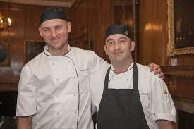 Head Chef Leon Right And Suaveck At Our Taste Of Rcs Open Evening Chef Chef Jackets Catering
