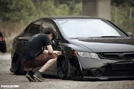 Murked Out Honda Civic Coupe Honda Civic Sedan Black Honda Civic