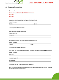 Warum unsere kostenlosen vorlagen sinn. Muster Kooperationsvertrag Pdf Kostenfreier Download