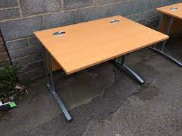 1200mm Wide Wood Effect Office Computer Desk In Cheltenham Gloucestershire Gumtree Desk Table Desk Office Desk