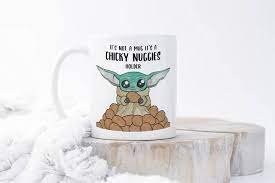 It S Not A Mug It S A Chicky Nuggies Holder Baby Etsy Etsy Baby Mugs Star Wars Baby