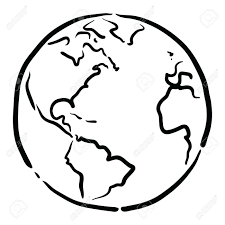 Terre Banque D Images Terre Dessin Dessin Planete Tatouages De Globe