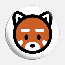 Red Panda Head Bambu Brand Cute Kawaii Anime Manga Animal Mammal China Habitat Inbreed Fox Red Panda Spilla Teepublic It Every day new 3d models from all over the world. teepublic