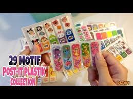 Kamu cukup melengkungkan sisi kanan klip ke atas maka akan membentuk hati. Part 1 Koleksi Pembatas Buku Plastik Sticky Notes Post It Collection Youtube