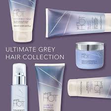 Touch of silver for blonde, grey or white hair contains silk proteins to help add moisture and uv absorber. White Hot Brighten Duo Brilliant Shampoo Luminous Conditioner 200ml Lights Up White Grey Hair Banishes Brassy Tones Purple Shampoo By White Hot Shop Online For Beauty In Fiji