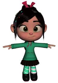 Vanellope 3d Render Wip By Skyriderr On Deviantart Wreck It Ralph Learn To Fly Wip