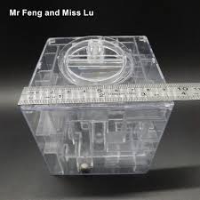 Order online or call, 24 hours a day: Transparent Cool Money Maze Coin Saving Box 3d Puzzle Game Gift Holder Kids Gift Games Cookies Game Wolfgift Card Holder Box Aliexpress