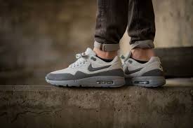 Nike Air Max 1 Ultra Moire Neutral Grey Dark Grey On Feet Nike Air Max Cheap Nike Air Max Nike Shoes Outlet