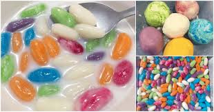 Boleh juga jika anda nak masukkan nisan atau gula melaka di dalam kuahnya dan warna kuah akan bertukar menjadi sedikit perang. Peminat Bubur Butir Nangka Boleh Ikuti 5 Langkah Mudah Resipi Ini Pasti Budak2 Suka Cham Ais