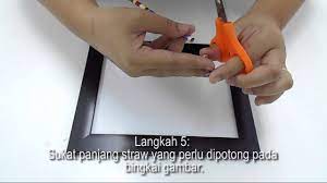 2020 popular 1 trends in home & garden, cellphones & telecommunications, tools, education & office supplies with diy frame poster and 1. Cara Membuat Kraf Bingkai Gambar Youtube
