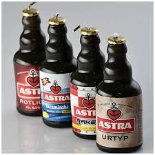 Erfahre hier den aktuellen preis von astra in prospekten von lokalen geschäfte! Astra Bier Knollen Kerzen 4er Set Kiezmische Urtyp Rotlicht Rakete Beerbrands De