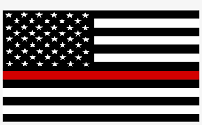 Recently, the flag was flown from the back of a car alongside protests in south dakota, and burned outside the utah state capitol. Thin Red Line Flag Decal Black White Red Blue American Flag Transparent Png 1156x900 Free Download On Nicepng