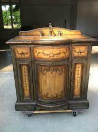 The options really are unlimited and. Stein World Hand Painted Bowfront Bathroom Vanity Ebay 37 W X 19 D 22 D At Center X 34 1 2 H 1 395 Bathroom Vanity Antique Vanity Vanity