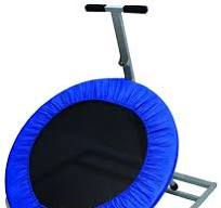 Economy Adjustable Round Rebounder with Medicine Ball Wall Rack