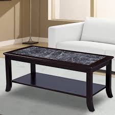 That's why we have a wide range of tables in different shapes. Granrest Marble Top Coffee Table Black Wood Frame Walmart Com Walmart Com