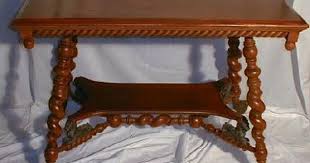 Merklen Parlor Table Griffith Ball Claw Feet Antique Victorian Furniture Parlor Table Table Victorian Furniture