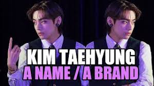 Kim taehyung, popularly known as v has been awarded the most handsome man in the world 2021, right above hrithik . Kim Taehyung A Name A Brand Introduction To Bts V Youtube
