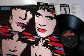 vintage KISS~ASYLUM LP Mercury records 1985 w INSERT--Gene Simmons,Paul  Stanley | eBay