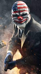 Download wallpapers payday 2, game, shooter, stealth, fps, houston, clown, suit, rifle, money, robbery, bank. Iphone 6 Payday 2 Wallpapers Hd Desktop Backgrounds 750x1334 Payday 2 Payday Payday 2 Masks