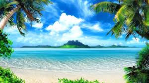 Maybe you would like to learn more about one of these? Download Wallpaper 1920x1080 Gulf Tropics Island Equator Palm