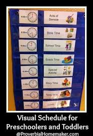 These spaces are left blank for your children's names. Visual Schedule For Preschoolers And Toddlers Free Printable Preschool Schedule Preschool Toddler Schedule