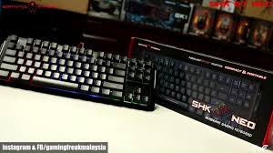 Built & forged for gamers. Gaming Freak Malaysia Unboxed With Gaming Freak Ep 14 Shk 87 Neo Membrane Gaming Keyboard Facebook