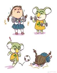 Lyman Moved Out Of My Town I M Going To Miss My Buff Koala Friend V Animal Crossing Fan Art Animal Crossing Characters Animal Crossing