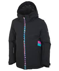 Girls Bethany Waterproof Insulated Stretch Jacket