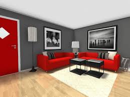 Decoration, deco salon rouge gris blanc was posted july 6, 2016 at 9:39 am by davidreed.co. Conception Et Decoration D Un Interieur De Salon Gris Rouge