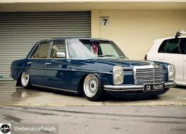 Boss Benz Mercedes W114 Old Mercedes Benz