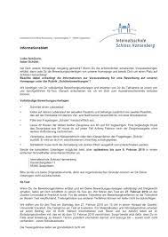 11 free bewerbungsunterlagen zurückschicken vorlage interview. Fragebogen Schuler 1 Internatsschule Schloss Hansenberg