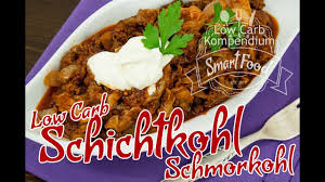 Schichtkohl Schmorkohl Low Carb Rezept Youtube