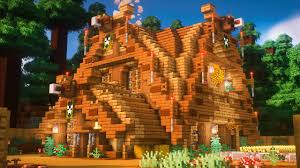 Une grande maison spacieuse de type viking qui embellira vos villes et villages. Minecraft How To Build A Viking House Scandinavian Cabin Vanstar Minecraft Architecture Postrojki Arhitektura House Builds Build Majnkraft Games